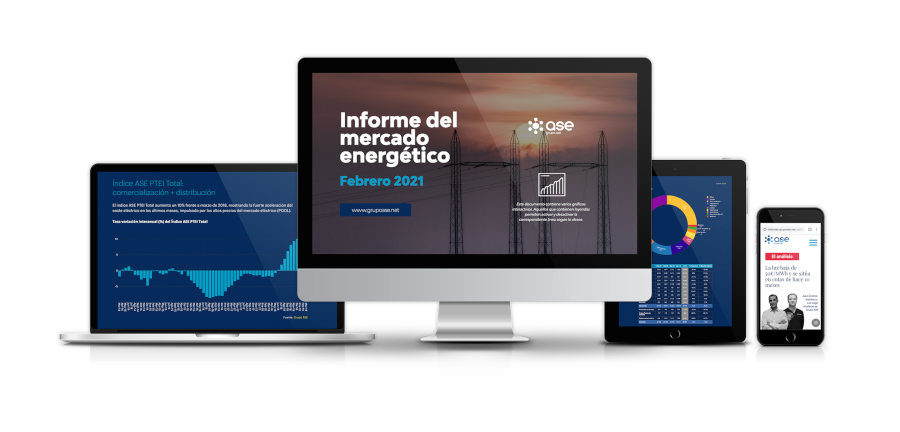 precio luz informe mercado energetico grupo ase